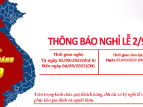 Vật Tư Minh Anh Thông Báo Lịch Nghỉ Lễ Quốc Khánh 2/9/2022