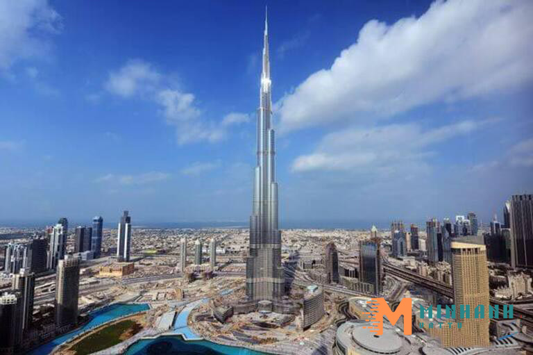 Tòa nhà cao tầng Burj Khalifa – Dubai thi công bằng thép tiền chế tại Ấn Độ